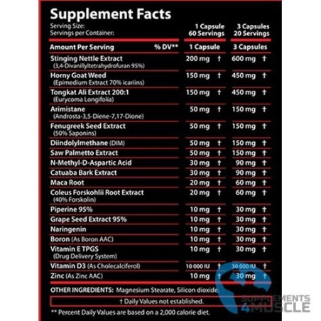 Revange Nutrition Test Restore | Supplements4muscle