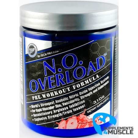 HI-TECH PHARMACEUTICALS N.O. Overload - S4M - Exclusive Hardcore Supplements
