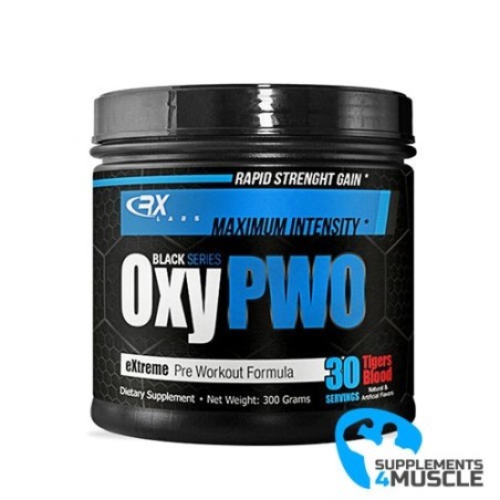 Rx Labs OxyPWO Black Series Supplements | Supplements4muscle