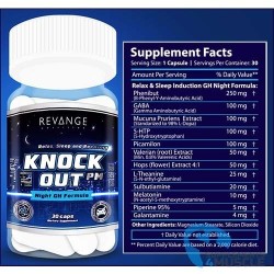 Knock Out PM 30 capsules Suppléments | Supplements4muscle