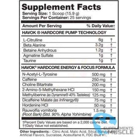 American Metabolix Havok Supplements | Supplements4muscle