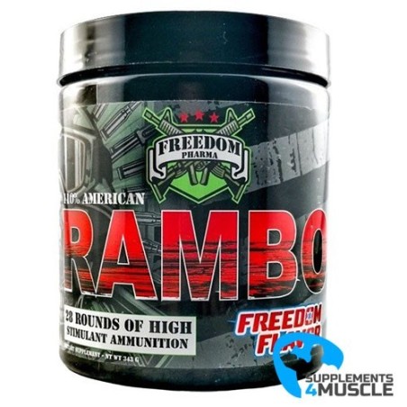 Freedom Rambo 110mg DMAA Supplements | Supplements4muscle