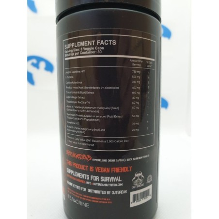 Outbreak Reclaim Supplements | Supplements4muscle
