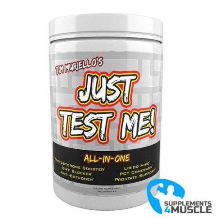 Tim Muriello's Just Test Me ! | Supplements4muscle