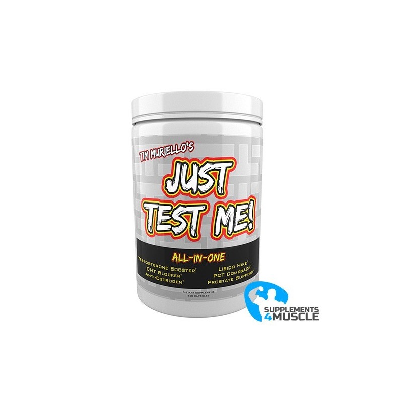 Tim Muriello's Just Test Me ! | Supplements4muscle