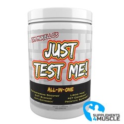 Tim Muriello's Just Test Me ! | Supplements4muscle