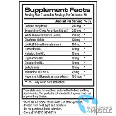 GAT JetFuel Superburn Suplementos | Supplements4muscle