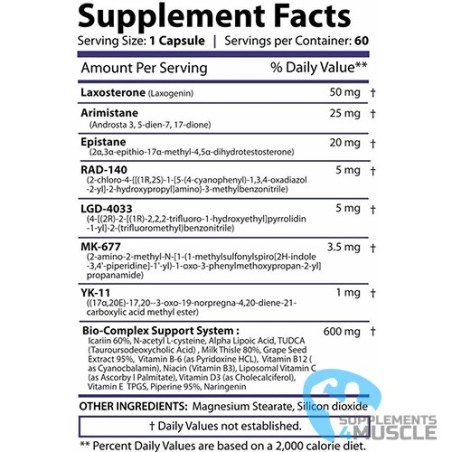 Compléments Core Labs X PCT Pro 60 gélules | Supplements4muscle