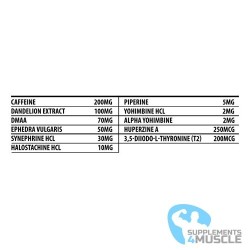 Hammer Labz Oxy-Dren 90 gélules | Supplements4muscle