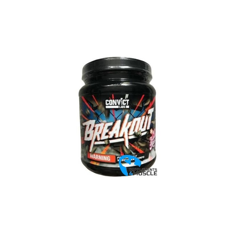 Convict Labs Breakout 600g Suppléments | Supplements4muscle